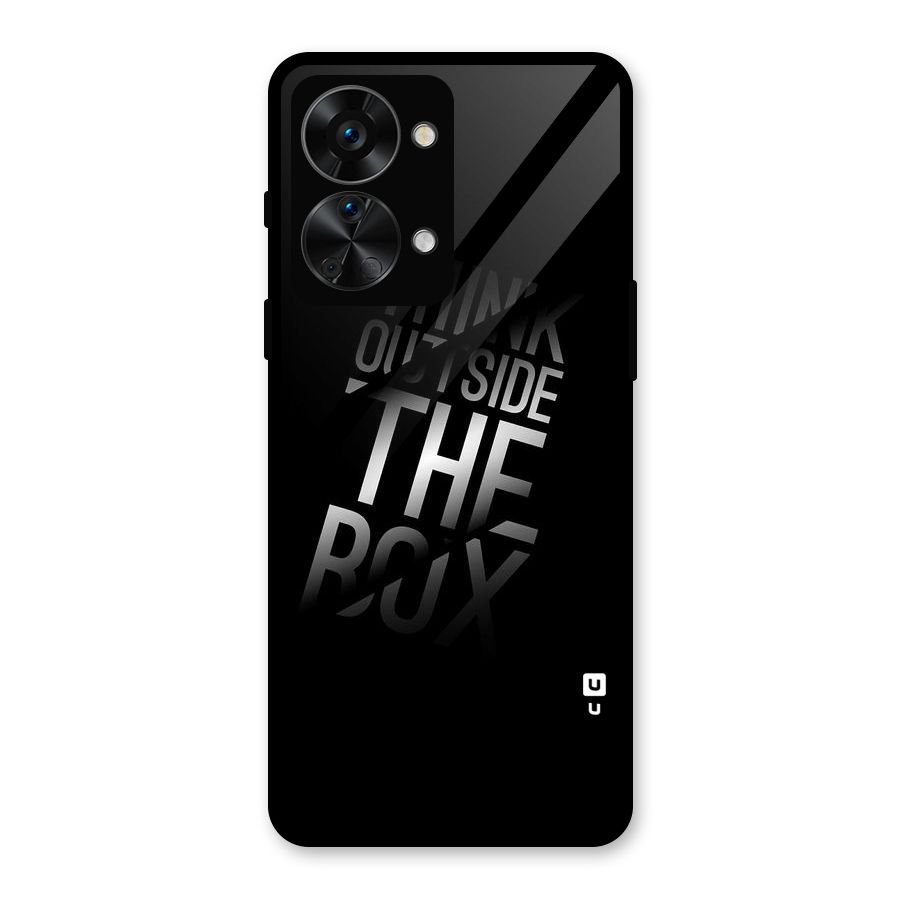 Think Outside The Box Glass Back Case for OnePlus Nord 2T