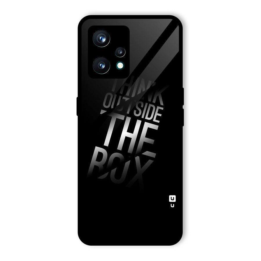 Think Outside The Box Glass Back Case for Realme 9 Pro Plus 5G