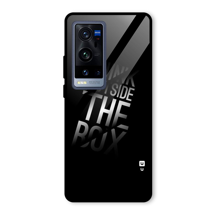 Think Outside The Box Glass Back Case for Vivo X60 Pro Plus