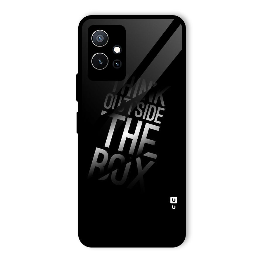 Think Outside The Box Glass Back Case for Vivo Y75 5G