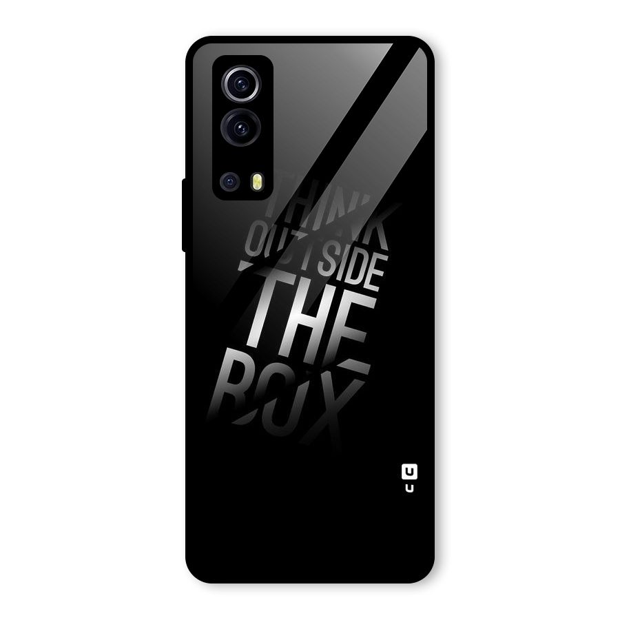 Think Outside The Box Glass Back Case for Vivo iQOO Z3