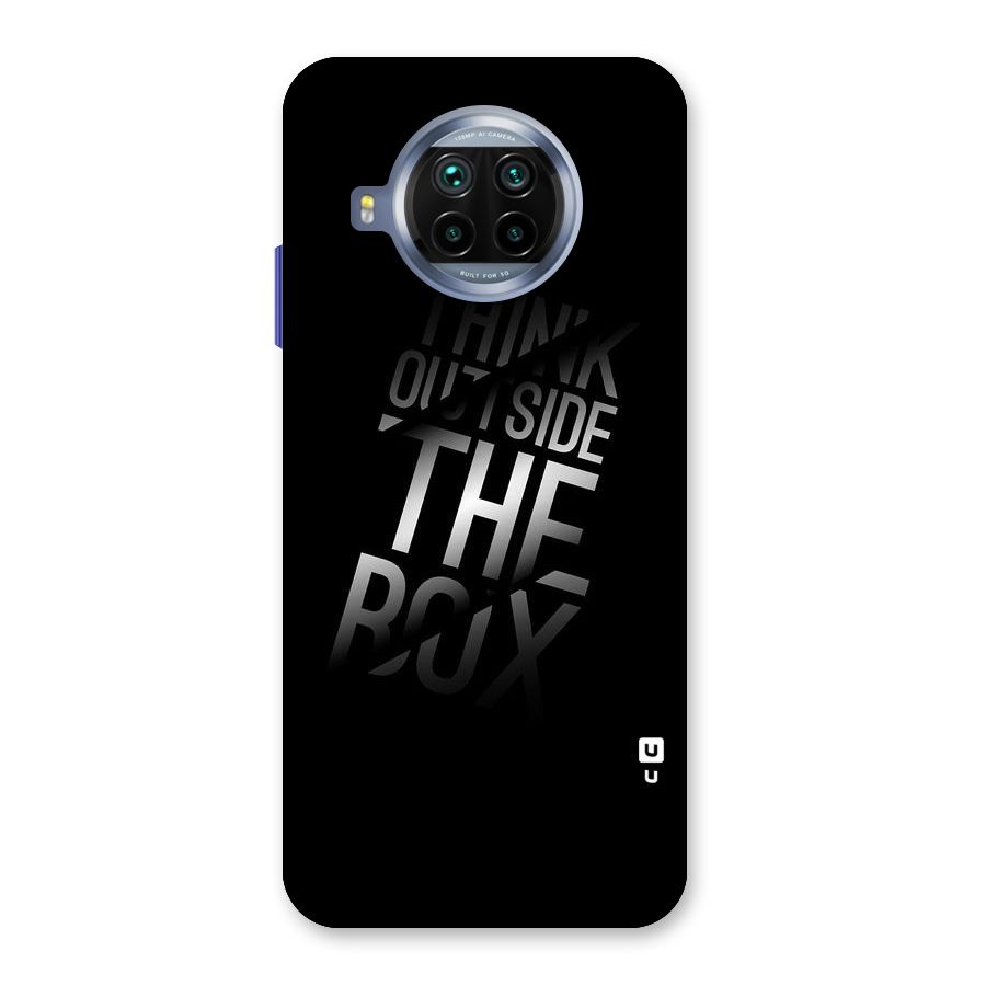 Think Outside the Box Back Case for Mi 10i