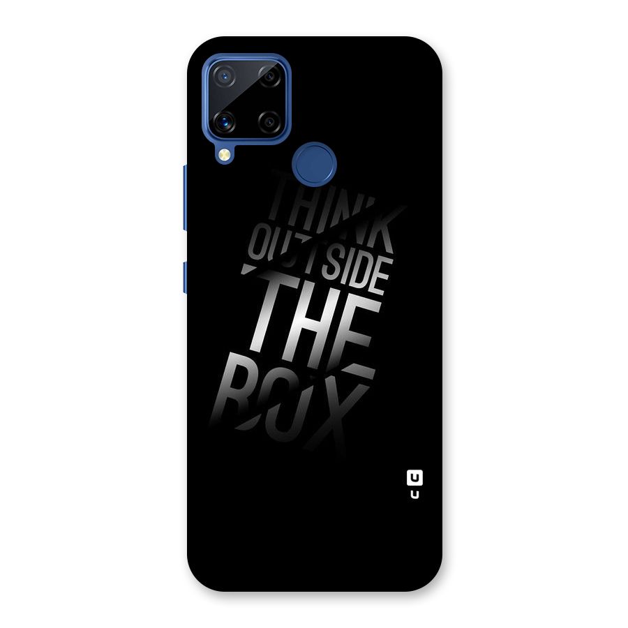 Think Outside the Box Back Case for Realme C15