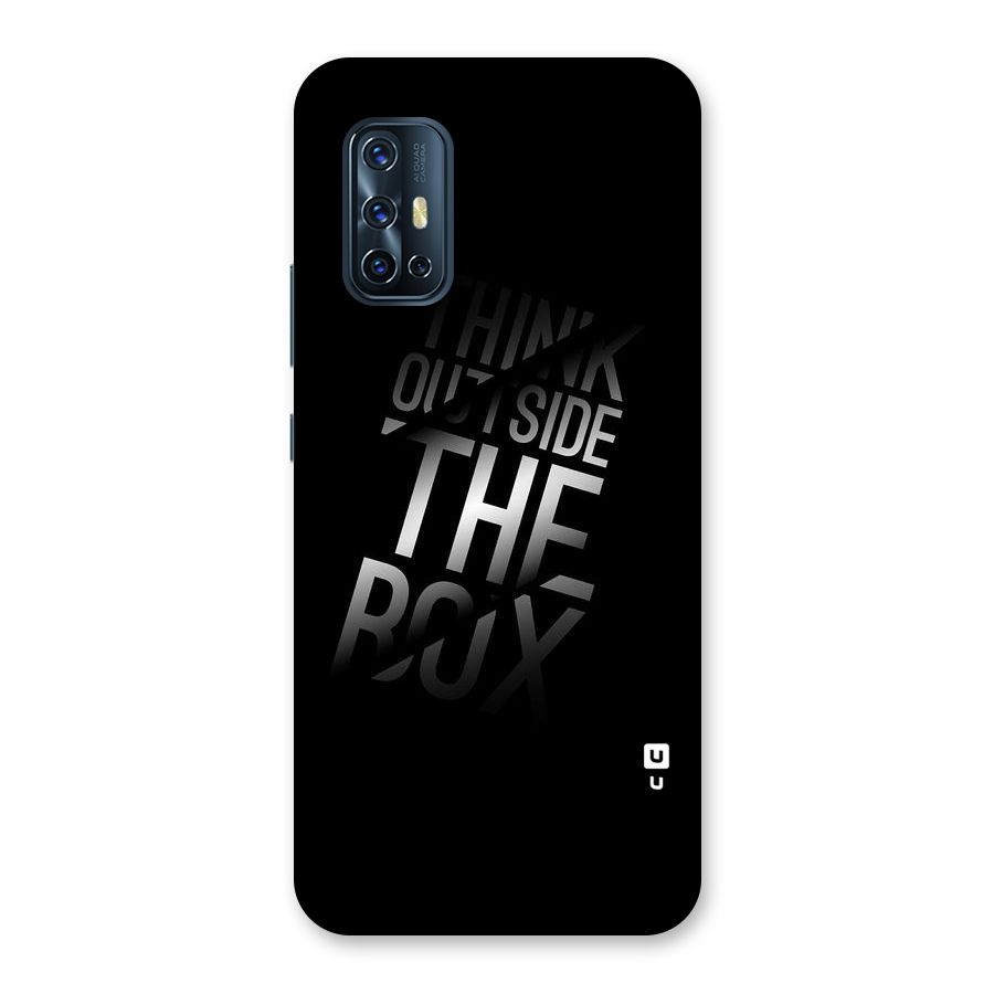 Think Outside the Box Back Case for Vivo V17