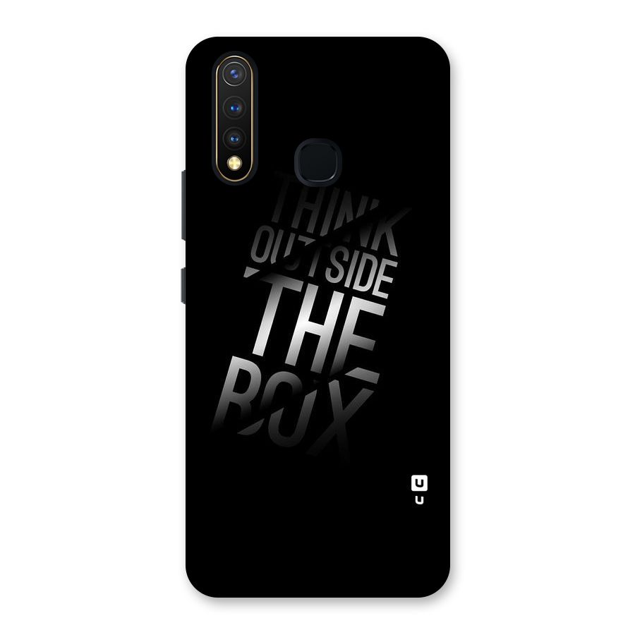 Think Outside the Box Back Case for Vivo Y19