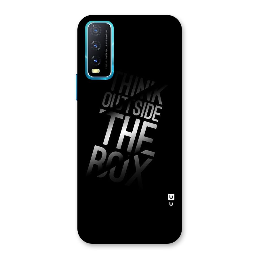 Think Outside the Box Back Case for Vivo Y20A