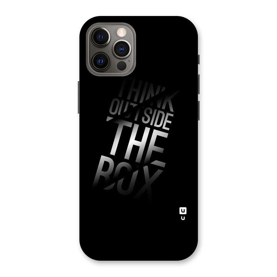 Think Outside the Box Back Case for iPhone 12 Pro