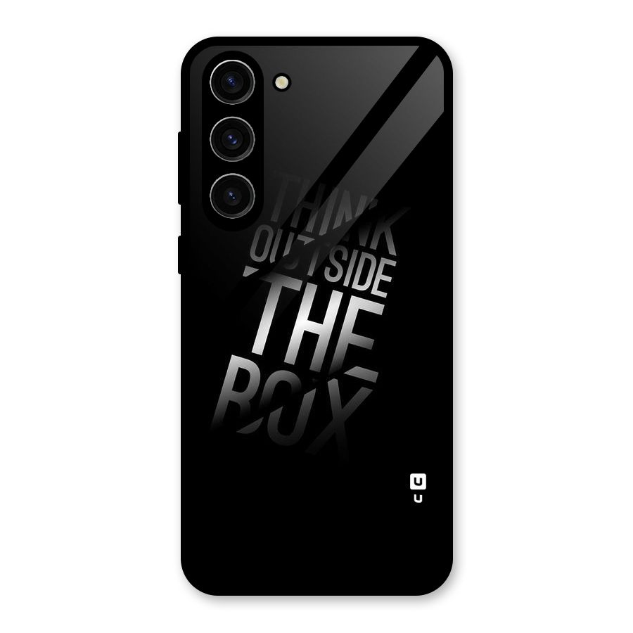 Think Outside the Box Glass Back Case for Galaxy S23 Plus