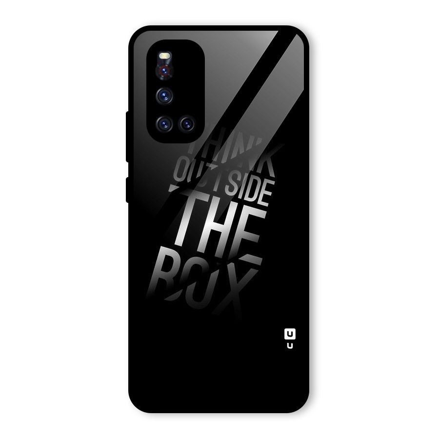 Think Outside the Box Glass Back Case for Vivo V19