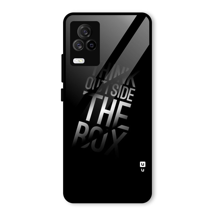 Think Outside the Box Glass Back Case for Vivo iQOO 7 Legend 5G