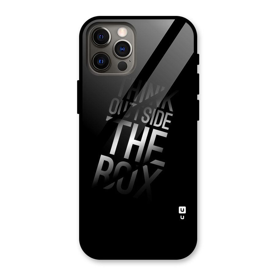 Think Outside the Box Glass Back Case for iPhone 12 Pro