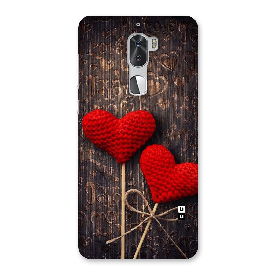 Thread Art Wooden Print Back Case for Coolpad Cool 1