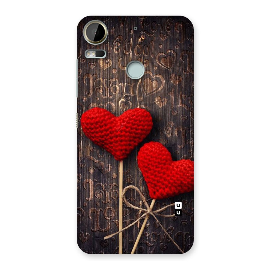 Thread Art Wooden Print Back Case for Desire 10 Pro