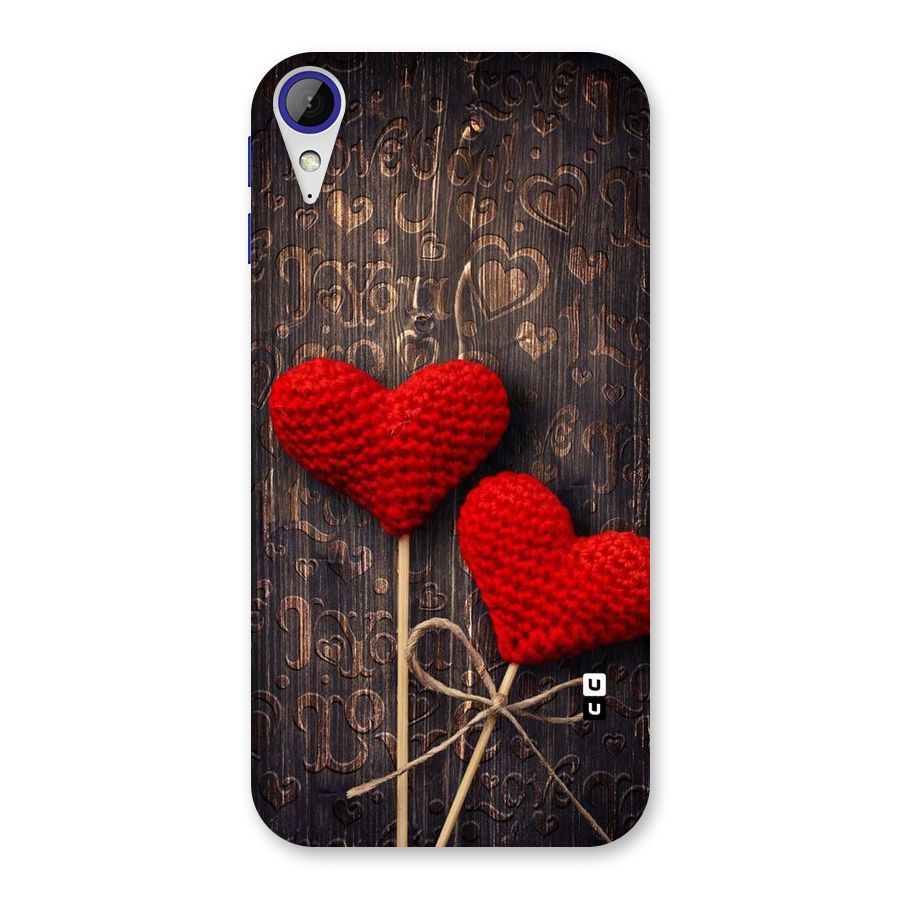 Thread Art Wooden Print Back Case for Desire 830
