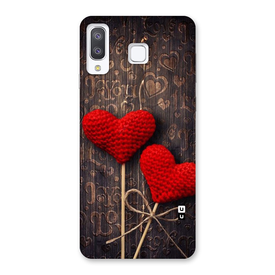 Thread Art Wooden Print Back Case for Galaxy A8 Star