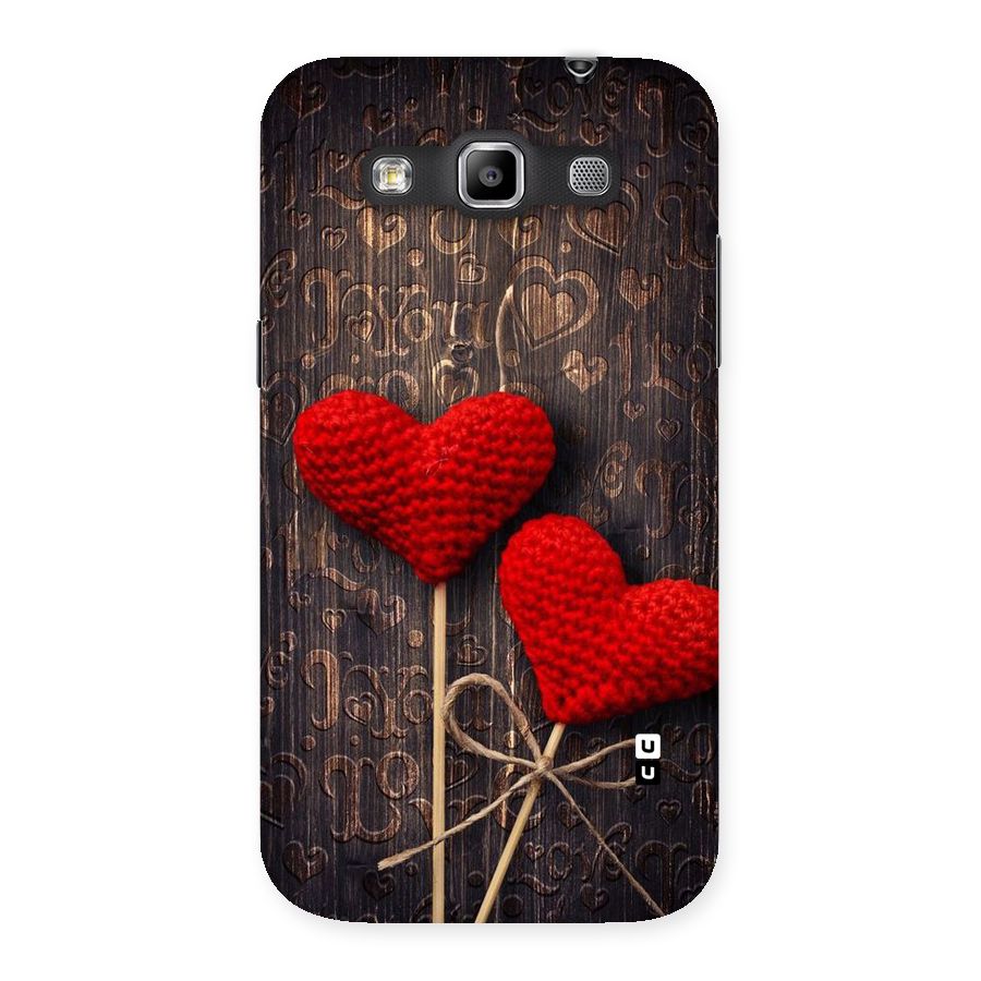Thread Art Wooden Print Back Case for Galaxy Grand Quattro