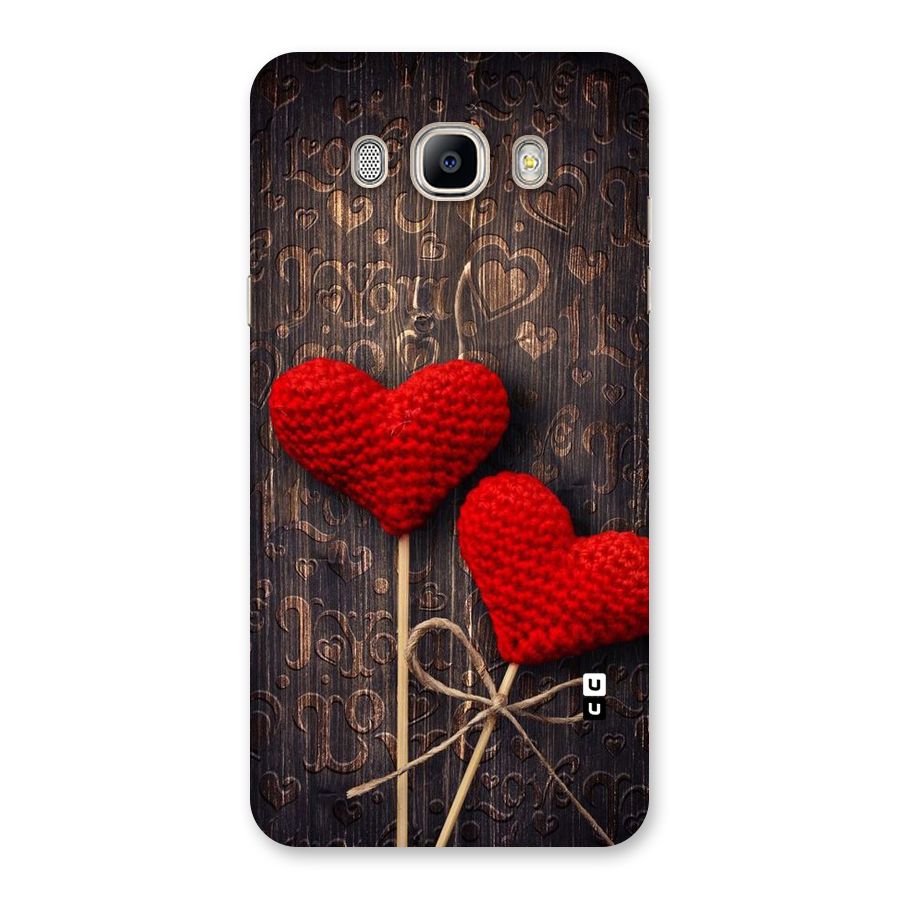 Thread Art Wooden Print Back Case for Galaxy On8