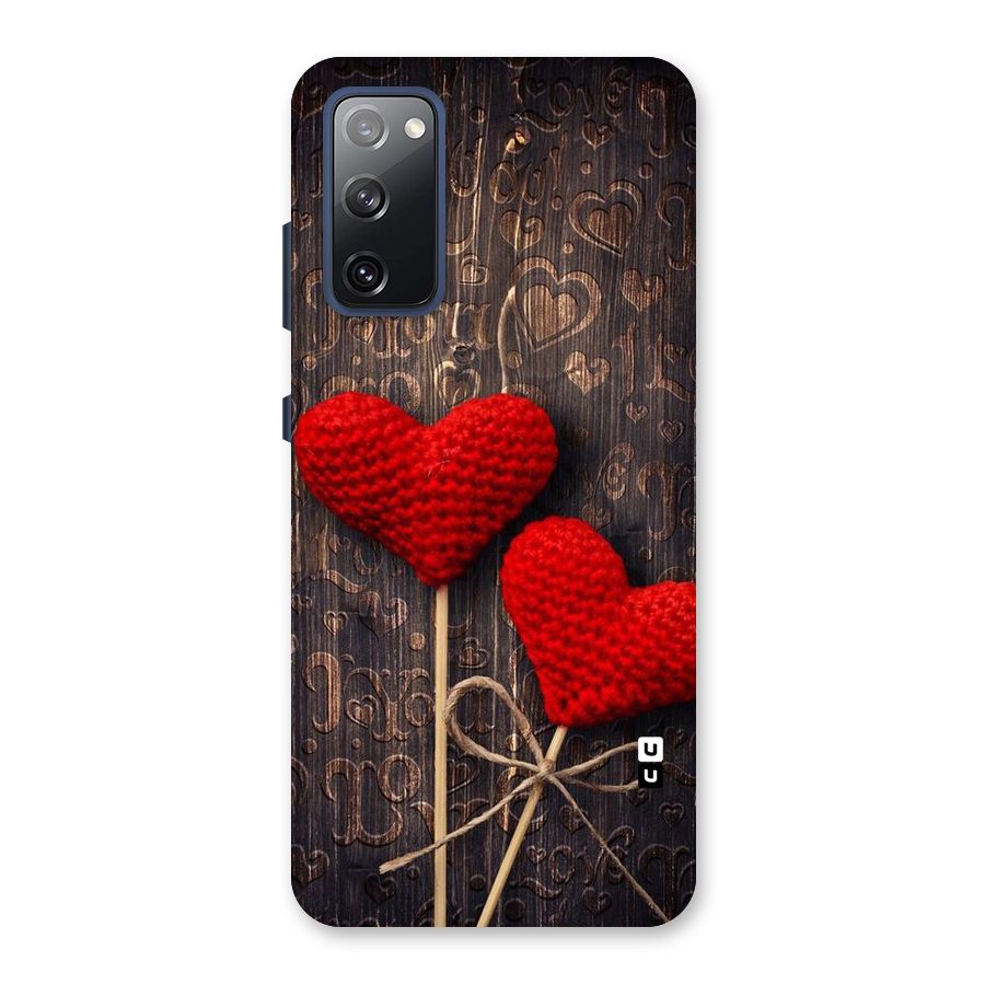 Thread Art Wooden Print Back Case for Galaxy S20 FE