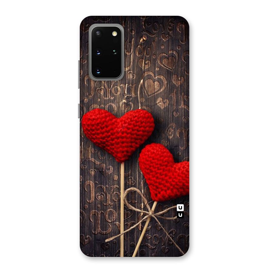 Thread Art Wooden Print Back Case for Galaxy S20 Plus