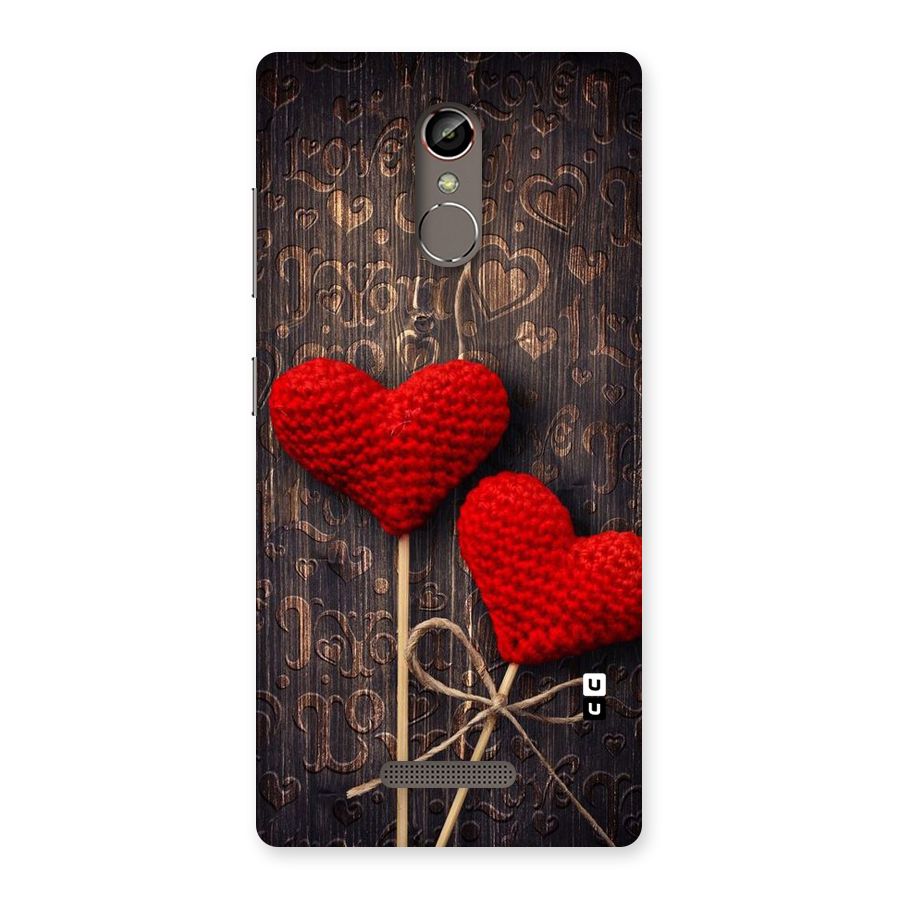 Thread Art Wooden Print Back Case for Gionee S6s