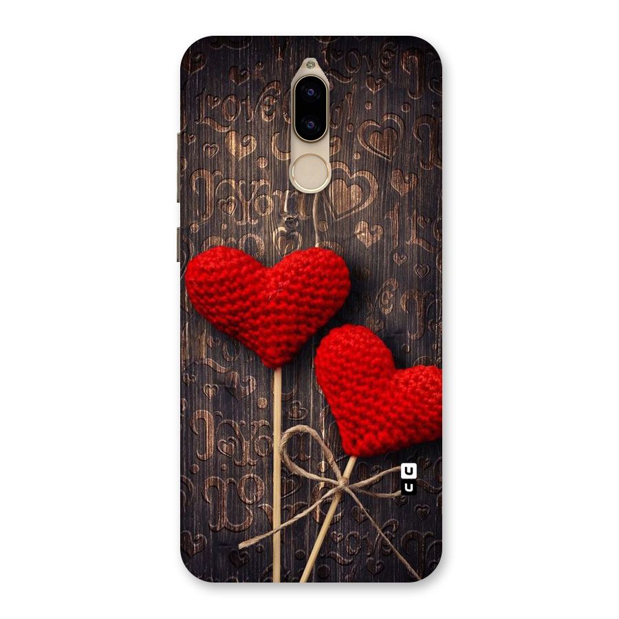 Thread Art Wooden Print Back Case for Honor 9i