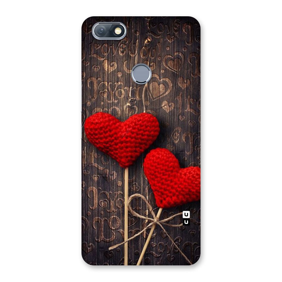 Thread Art Wooden Print Back Case for Infinix Note 5