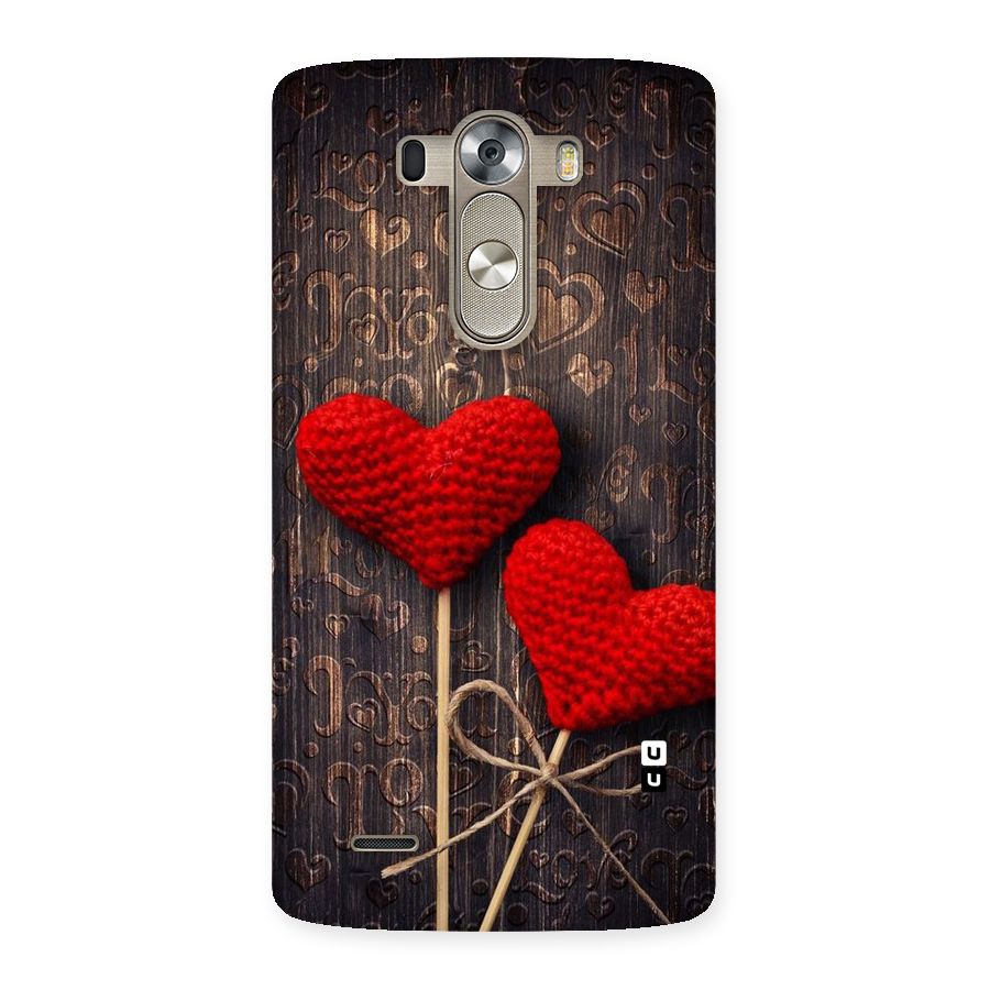 Thread Art Wooden Print Back Case for LG G3