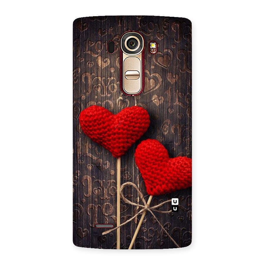 Thread Art Wooden Print Back Case for LG G4