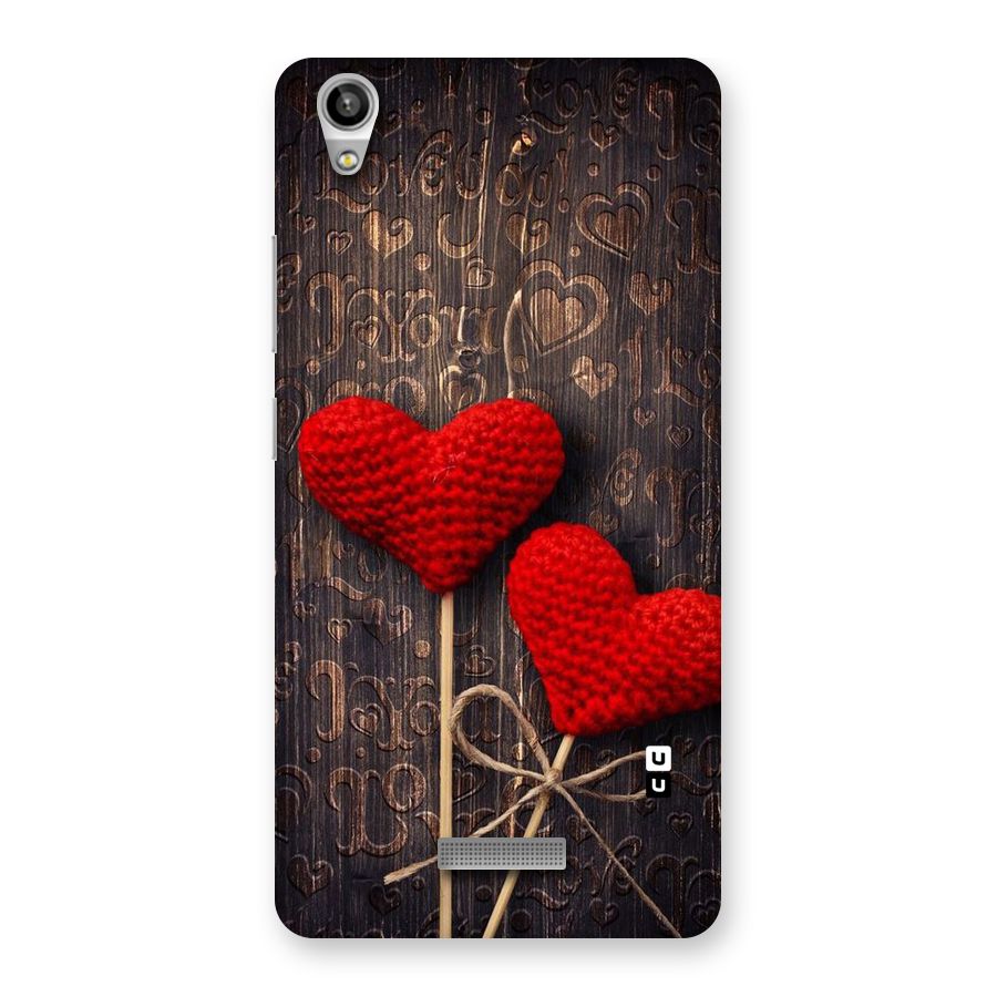 Thread Art Wooden Print Back Case for Lava-Pixel-V1