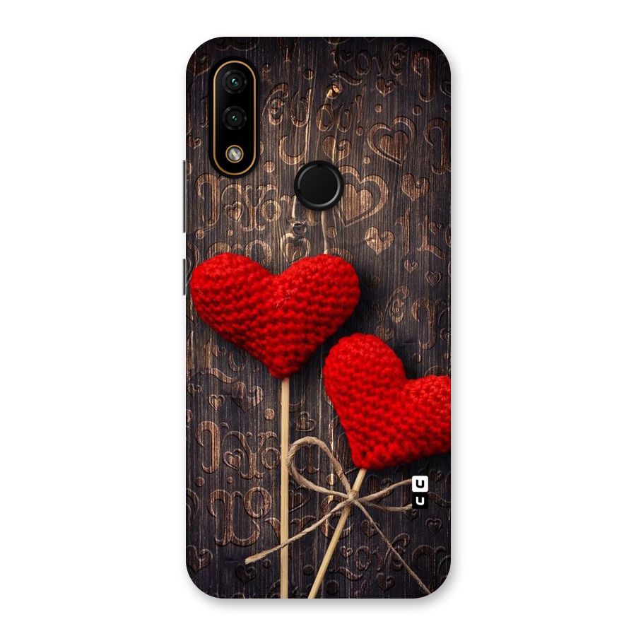 Thread Art Wooden Print Back Case for Lenovo A6 Note