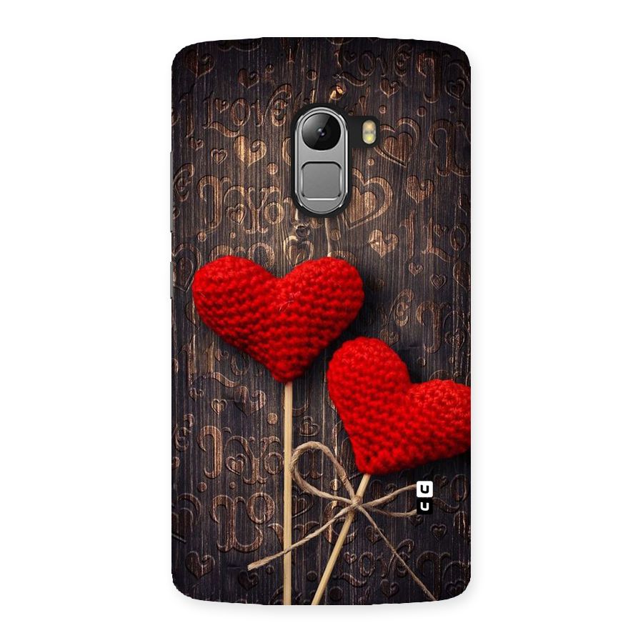 Thread Art Wooden Print Back Case for Lenovo K4 Note