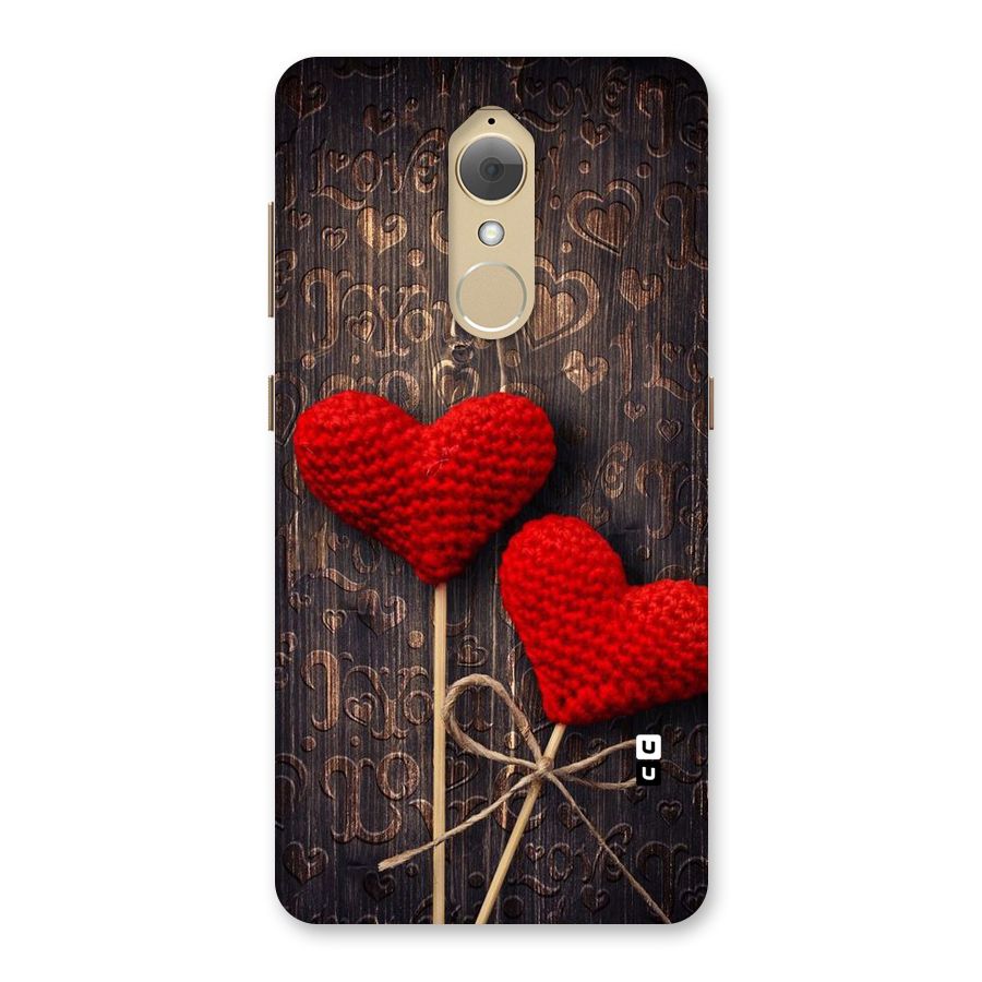 Thread Art Wooden Print Back Case for Lenovo K8