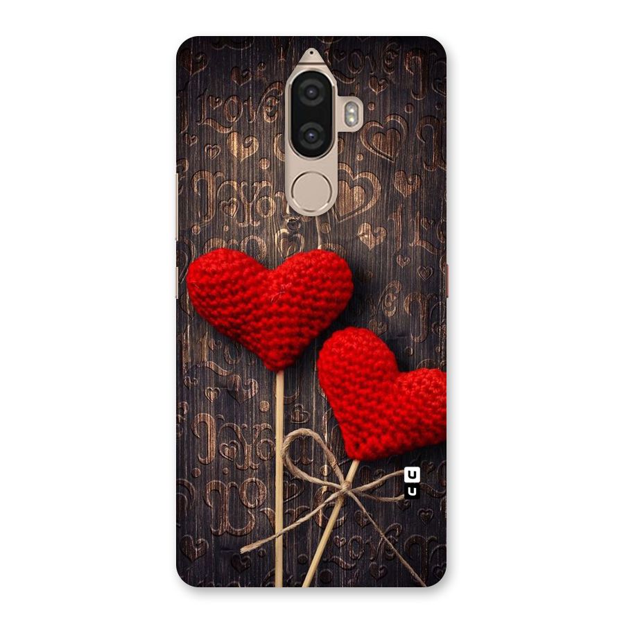 Thread Art Wooden Print Back Case for Lenovo K8 Note