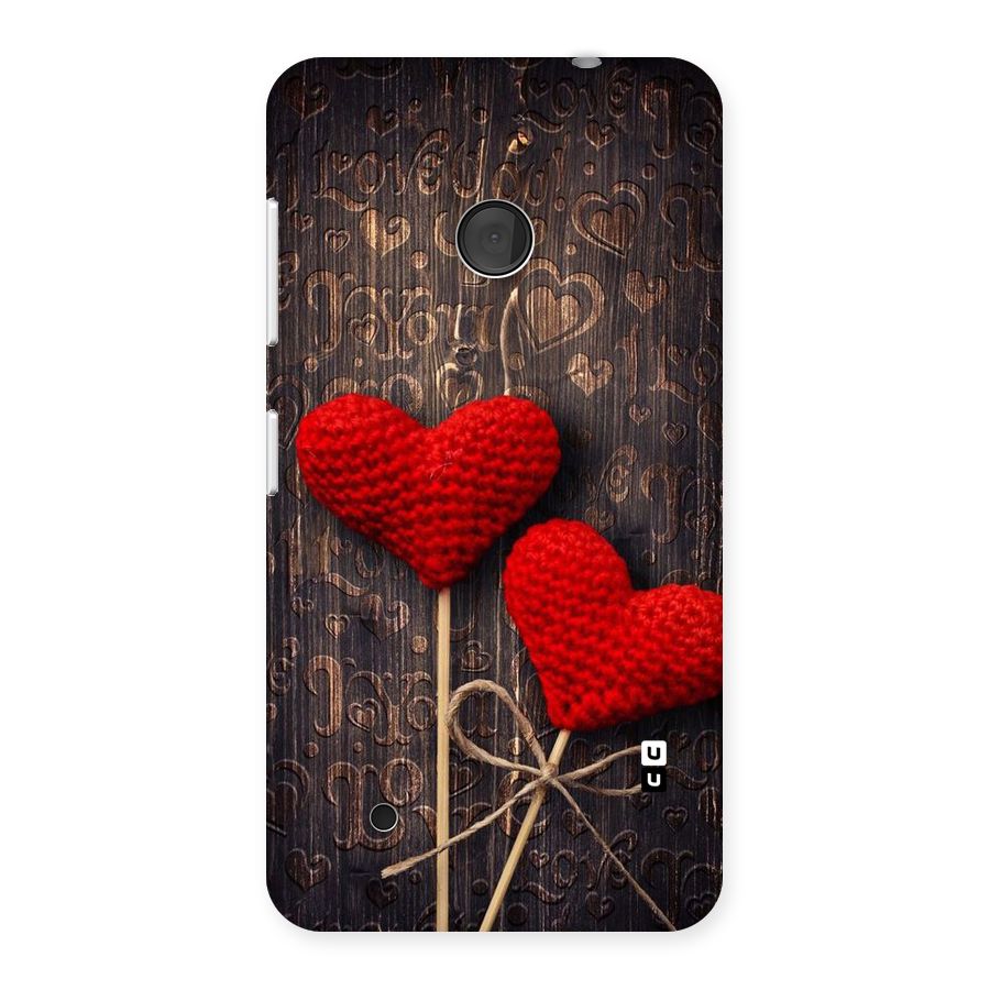 Thread Art Wooden Print Back Case for Lumia 530