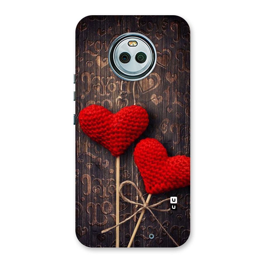 Thread Art Wooden Print Back Case for Moto X4