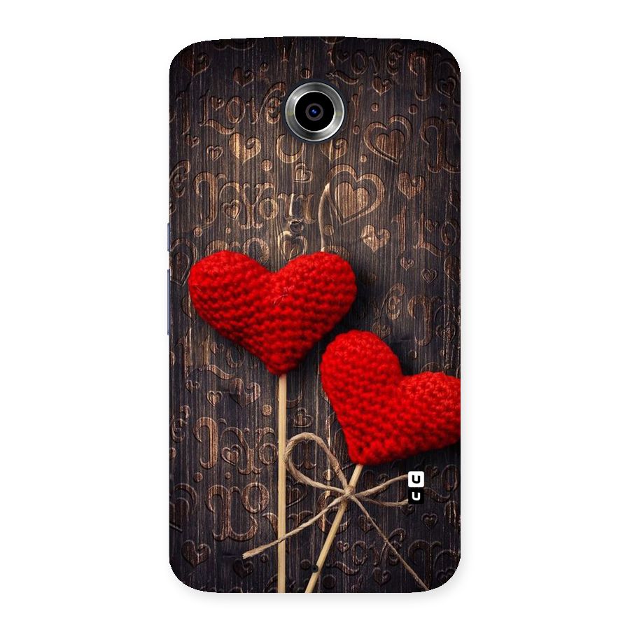 Thread Art Wooden Print Back Case for Nexsus 6