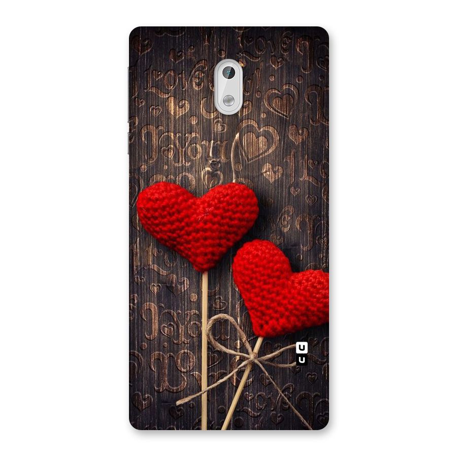 Thread Art Wooden Print Back Case for Nokia 3