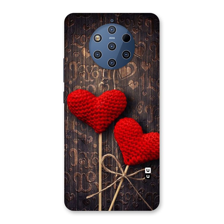 Thread Art Wooden Print Back Case for Nokia 9 PureView