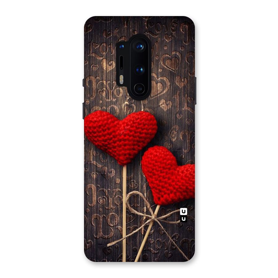Thread Art Wooden Print Back Case for OnePlus 8 Pro