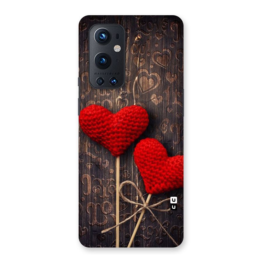 Thread Art Wooden Print Back Case for OnePlus 9 Pro