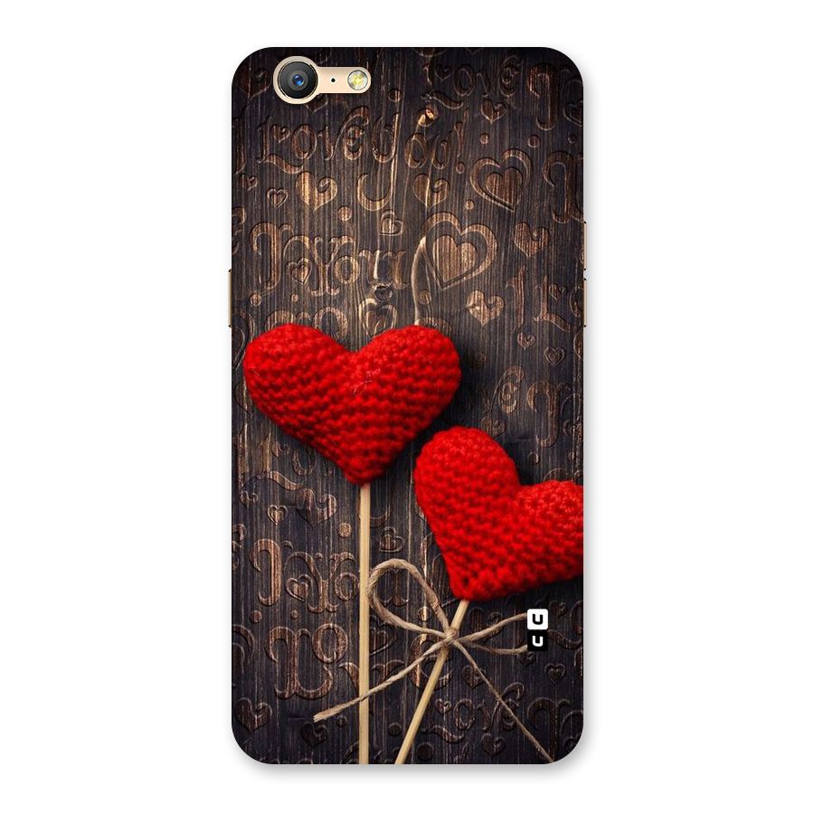 Thread Art Wooden Print Back Case for Oppo A57