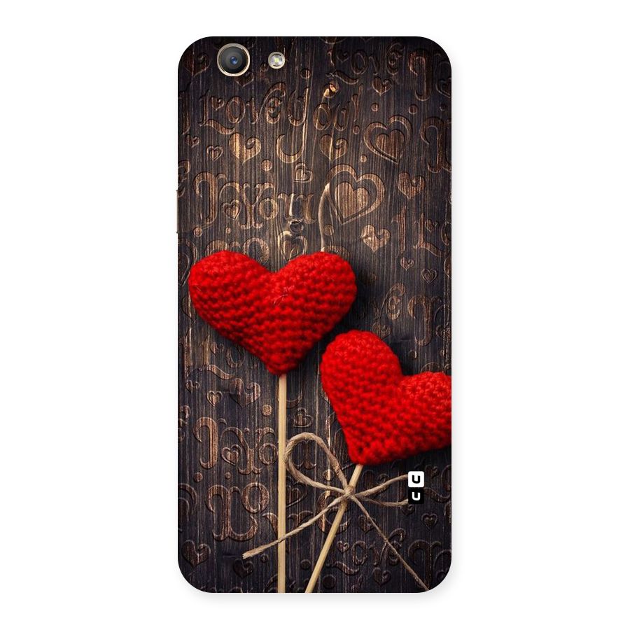 Thread Art Wooden Print Back Case for Oppo A59
