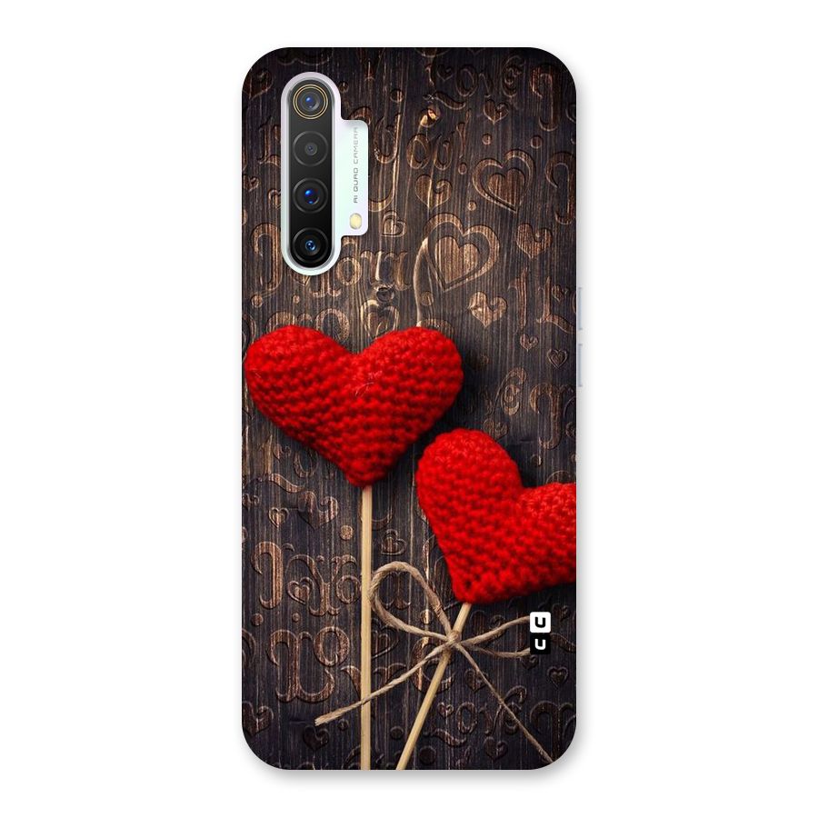Thread Art Wooden Print Back Case for Realme X3 SuperZoom