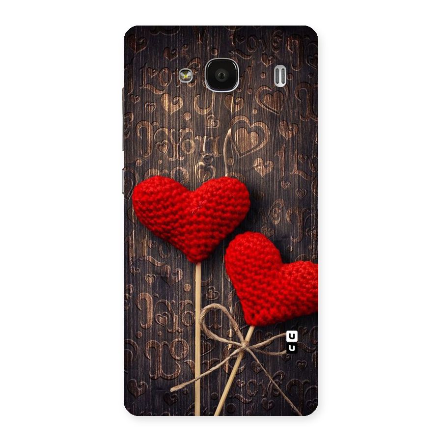 Thread Art Wooden Print Back Case for Redmi 2s