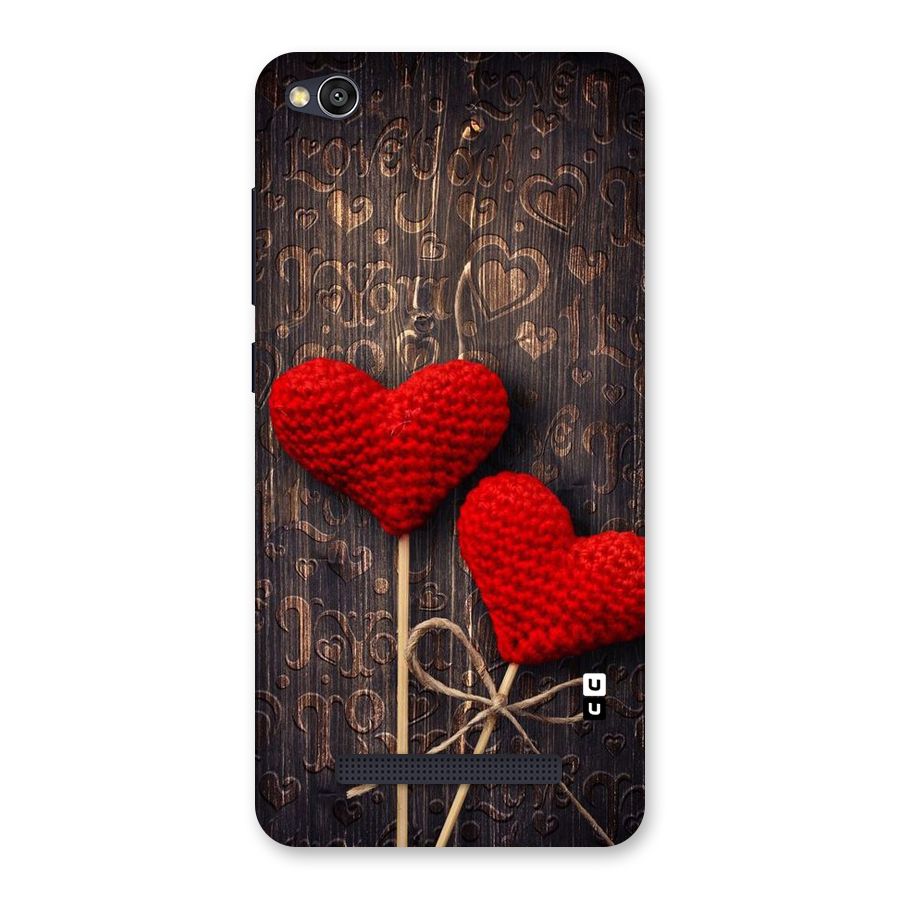 Thread Art Wooden Print Back Case for Redmi 4A