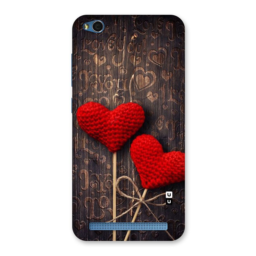 Thread Art Wooden Print Back Case for Redmi 5A