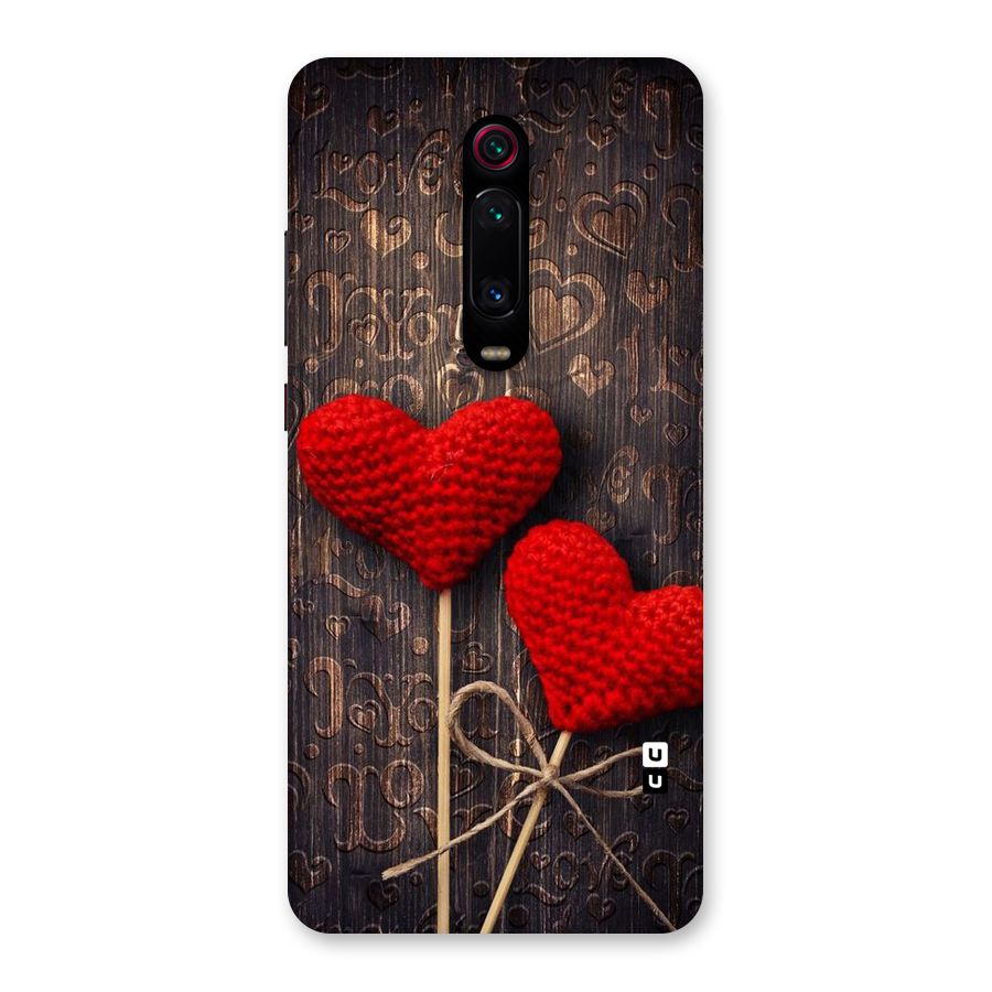 Thread Art Wooden Print Back Case for Redmi K20 Pro