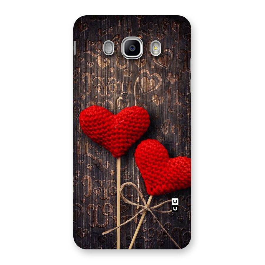 Thread Art Wooden Print Back Case for Samsung Galaxy J5 2016