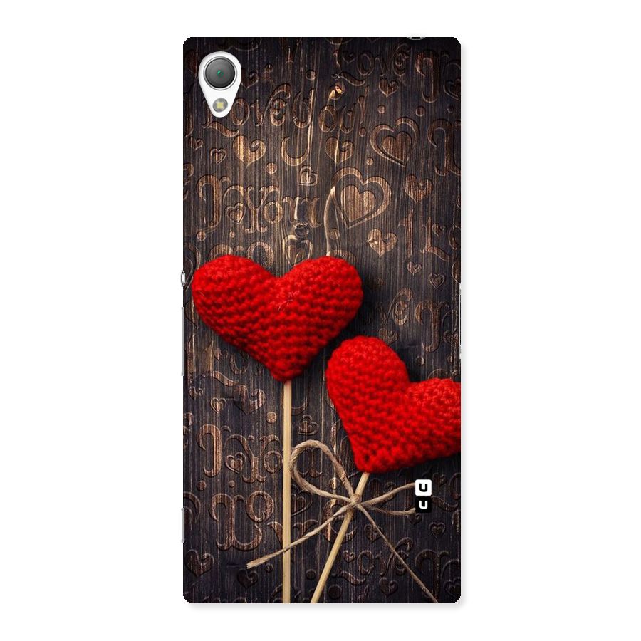 Thread Art Wooden Print Back Case for Sony Xperia Z3