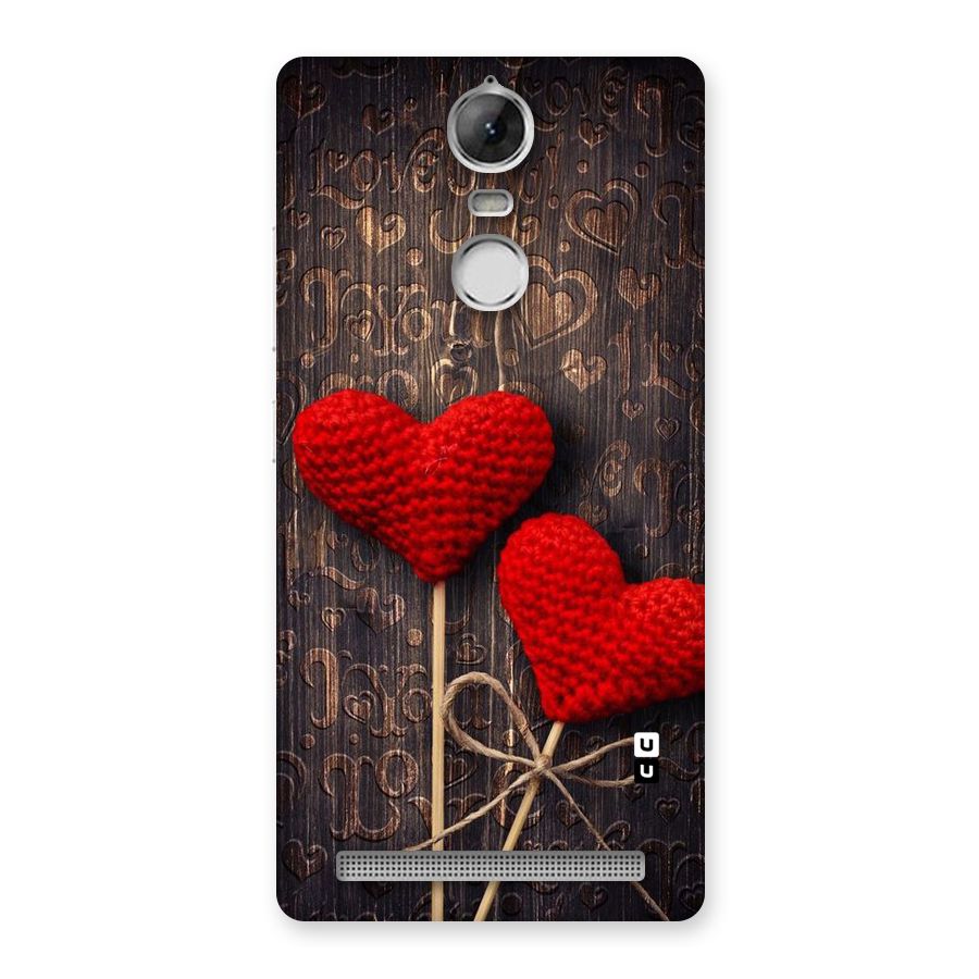 Thread Art Wooden Print Back Case for Vibe K5 Note